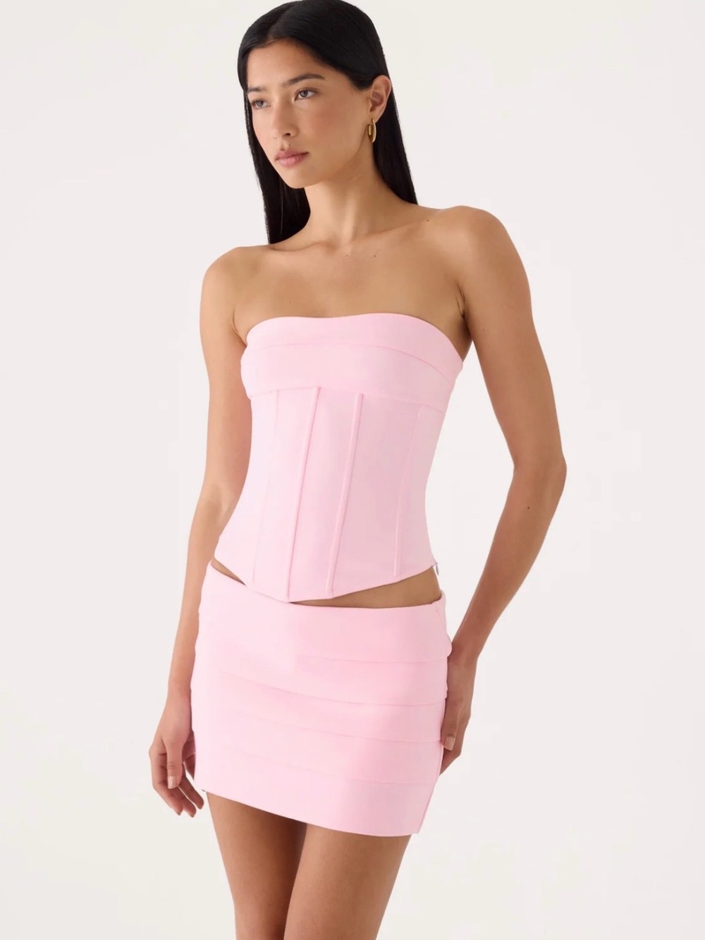 Peppermayo Super Model Crepe Micro Skort - Pink